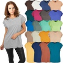 Tricou Urban Classics Damen pentru dama, cu umeri extinsi