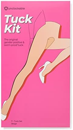 Trusă T-Tape Tuck deblocabilă – Alternativă Gaff – Transgender, NB, Drag Queens, Crossdressing – Pachet 7er