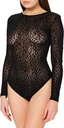 Urban Classics Ladies Lace Longsleeve Body, body dama, disponibil pe negru, marimi de la XS la 5XL