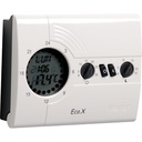 VEMER VN160800 ECO.X-W Termostat digital de încălzire, termostat de cameră cu program săptămânal, alimentat cu baterii, alb