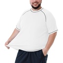 feooohosi Cămașă de înot mărime mare pentru bărbați Rash Guard Tricou de plajă cu mânecă scurtă de protecție pentru bărbați