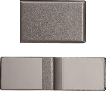 Husa pentru carduri kwmobile 3 in 1 din imitatie de piele - 10 x 6,5cm - mini portofel pentru carduri de credit - husa pentru carduri in format card de credit - albastru inchis