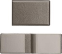 Husa pentru carduri kwmobile 3 in 1 din imitatie de piele - 10 x 6,5cm - mini portofel pentru carduri de credit - husa pentru carduri in format card de credit - albastru inchis