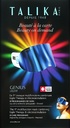 Talika Genius Light - Mască pentru terapie cu lumină cu LED - Aparat multifuncțional pentru mască facială cu electrostimulare - Mască pentru sănătatea pielii și anti-îmbătrânire pentru ochi
