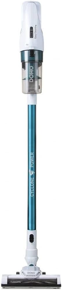 Aspirator fara fir DOMO 2in1 cyclone DO217SV, plastic, alb