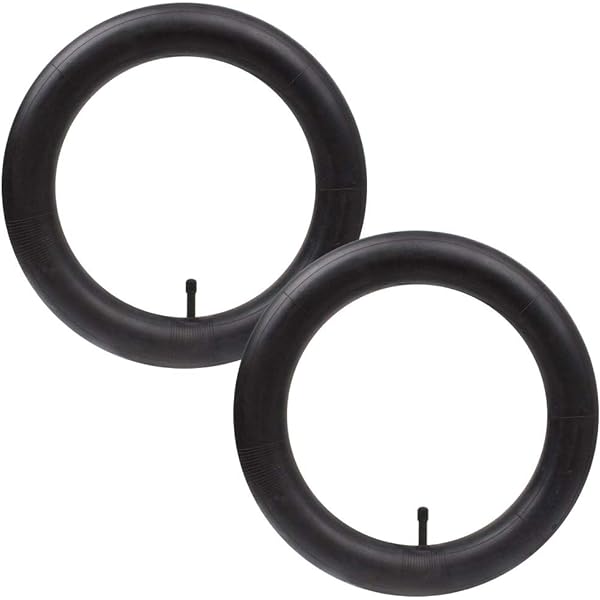 cyclingcolors Tub interior pentru bicicletă 12 1/2 x 2 1/4 inch înclinat cărucior scuter bicicletă pentru copii