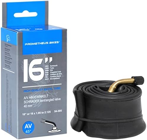 cyclingcolors Tub interior pentru bicicletă 12 1/2 x 2 1/4 inch înclinat cărucior scuter bicicletă pentru copii