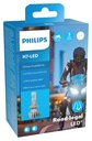 Philips Ultinon Pro6000 H7-LED Bec pentru faruri pentru motociclete cu legalitate rutieră, +230% mai luminos, 5800K
