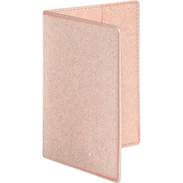 Exacompta - 5105143E - Suport card - Glitter și material patentat - Pentru depozitarea mai multor carduri, carduri de credit sau cantină - 10 cm x 7 cm - Eden Collection - Silk Gold