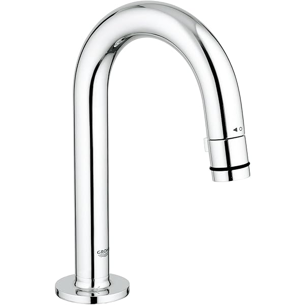 Supapă universală pe piedestal pentru chiuvetă GROHE (DN15, gura C, suprafață durabilă), crom, 20201000