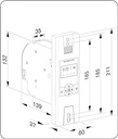 HOMEPILOT RolloTron Standard Plus (fort de tragere 60 kg) 1305-UW - Înfășurator electric cu bandă pentru rulouri (disponibil modelul succesor)