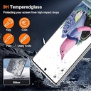 Sticlă de protecție pentru armură IQShield pentru Google Pixel 6 Pro, folie de protecție pentru armură din 2 bucăți, folie de protecție a ecranului din sticlă 3D cu margine rotundă, folie de sticlă duritate 9H, film transparent HD, anti-zgârieturi
