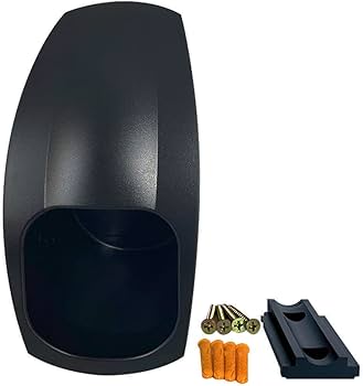 Suport cablu de încărcare Powerwerk Wallbox tip 2 Mediu | Suport de perete pentru mașină electrică cu priză IEC 62196-2 | Suport tip 2 | Suport ABS tip 2 EV de perete