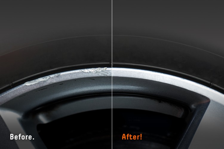 Kit reparatie roti Quixx/set reparatii jante - pentru jante negre