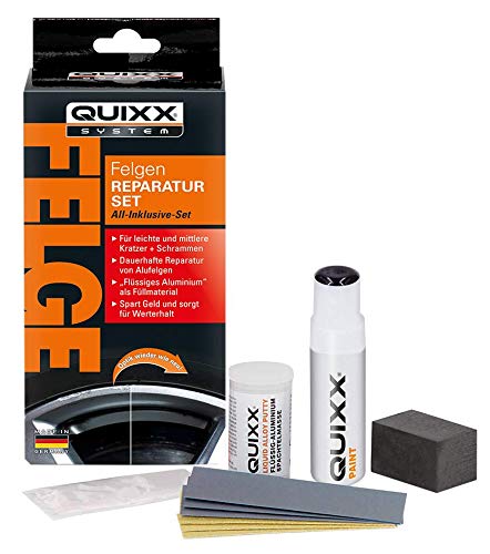 Kit reparatie roti Quixx/set reparatii jante - pentru jante negre