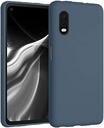 husa kwmobile compatibila cu husa Samsung Galaxy Xcover Pro - carcasa moale din silicon TPU - husa potrivita pentru incarcare wireless - galben miere