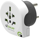 Adaptor de călătorie Q2 Power 1.100240 din lume către India
