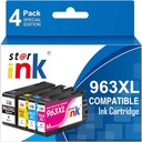 Cartușe de cerneală remanufacturate CSSTAR 963XL compatibile cu pachetul multiplu HP 963 HP 963XL pentru HP OfficeJet Pro 9010 9012 9022 9013 9014 9015 9016 9019 9020 9025 9025 9026 Cyan9025 9026 9026