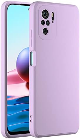 Cresee compatibil cu husa Xiaomi Redmi Note 10 4G / Note 10S, husă din silicon pentru telefon mobil cu [protecția camerei] [interior din fibră] husă de protecție subțire anti-zgârieturi husă rezistentă la șocuri, neagră