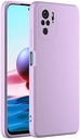 Cresee compatibil cu husa Xiaomi Redmi Note 10 4G / Note 10S, husă din silicon pentru telefon mobil cu [protecția camerei] [interior din fibră] husă de protecție subțire anti-zgârieturi husă rezistentă la șocuri, neagră
