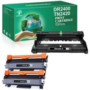 DR2400 DR-2400 Cilindru compatibil pentru Brother TN-2420 TN-2410 Compatibil pentru Brother HL-L2310D HL-L2370DN HL-L2375DW DCP-L2510D DCP-L2530DW MFC-L2710DN MFC-L2750DW