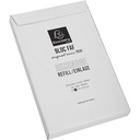 Inserții de reîncărcare Exacompta 12214E pentru bloc de scris FAF blank 1 x 170 coli, 21 x 13,5 cm, microperforate, ideale pentru notițele tale, design retro cu o eleganță atemporală