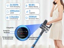 Baterie Fabuletta pentru aspirator fara fir FSV001 Stick, 2200 mAh, reincarcabila si detasabila, albastra