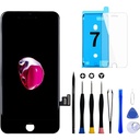 Ecran GOLDWANGWANG pentru iPhone 7 Plus Ecran de înlocuire al digitizatorului de ecran tactil LCD cu instrumente complet gratuite și instrucțiuni de reparare (iPhone 7 Plus alb, 5,5")