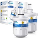 Filtru de apă Golden ICEPURE RWF1100A pentru Samsung Aqua Pure Plus DA29-00003G, DA29-00003F, HAFIN1, HAFIN1/EXP, DA29-00003B, DA29-00003A, DA97-06317A, RFC1100A (disponibile 2 bucăți voce)
