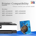Pachet de cartușe Greenjob LC422XL compatibile cu cartușe de imprimantă Brother LC422 LC-422XL LC-422XLVAL Pachet multiplu pentru Brother MFC-J5340DW MFC-J5345DW MFC-J5740DW MFC-J6540DW MFC-J6940DW (Pachet de