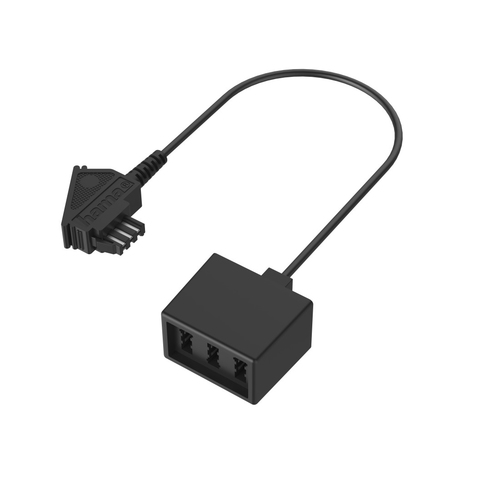 Distribuitor Hama TAE, conector TAE-F - 3 cuplaje TAE-NFF
