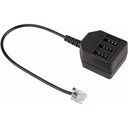 Distribuitor Hama TAE, conector TAE-F - 3 cuplaje TAE-NFF