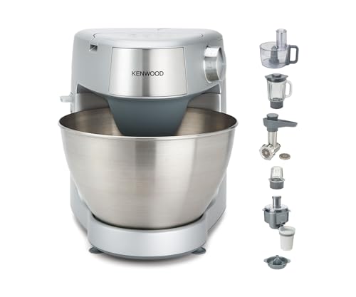 Accesoriu Kenwood pentru robot de bucatarie KAP40.000GY, accesoriu pentru mixer planetar, compatibil cu modelele Prospero+, plastic rezistent cu lame din inox, capacitate 800 ml