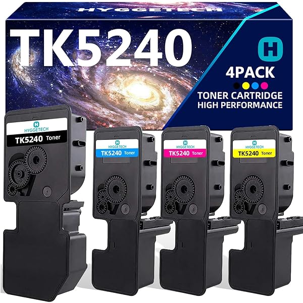 Cartuș de toner compatibil Koala TK5240 ca înlocuitor pentru Kyocera TK-5240 TK-5240K TK-5240C TK-5240M TK-5240Y pentru Ecosys M5526 M5526cdw M5526cdn P5026 P5026 P5026cdw5026cdw galben (Negru Cyand)