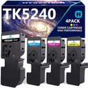 Cartuș de toner compatibil Koala TK5240 ca înlocuitor pentru Kyocera TK-5240 TK-5240K TK-5240C TK-5240M TK-5240Y pentru Ecosys M5526 M5526cdw M5526cdn P5026 P5026 P5026cdw5026cdw galben (Negru Cyand)