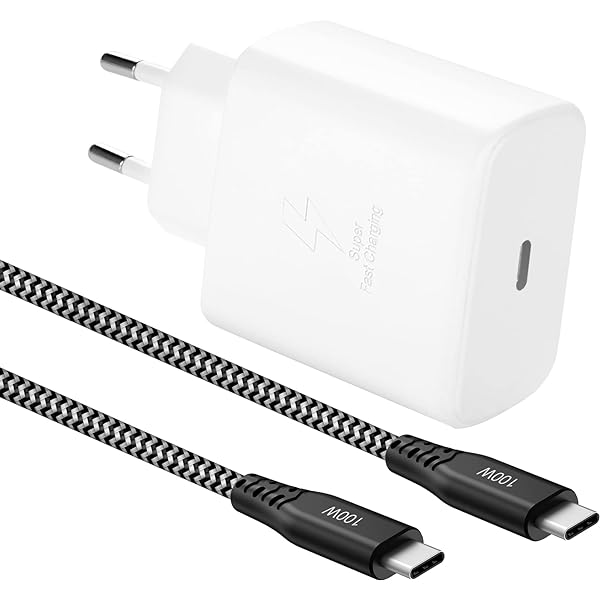 Încărcător USB C 45W Încărcare super rapidă 2.0 Compatibil cu Samsung Galaxy S23, S23 Ultra, S23 Plus, S22, S22 Ultra, S21, Note20 Ultra, A53 5G, Tab S8, S8+, Gtscnn PPS PD3.0 sursă de alimentare cu 5A Type-C cablu de incarcare 2M