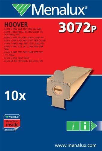 Menalux 4371 P / 10 Staubbeutel/Paper/De Longhi/Classe A/Colombina Super