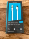 Cablu Metronic RJ45 / TV coaxial 9,52 mm tată la tată 2 m - 395285