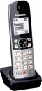 Telefon digital fără fir Panasonic KX-TGA685 (blocare automată a apelurilor, mâini libere, mod Nu deranja, diverse tonuri de apel, agendă, monitor pentru bebeluși), negru