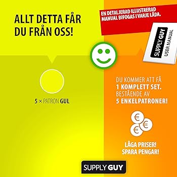 Furnizează cartușe de imprimantă Guy 5