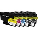 SupplyGuy 5 cartușe de imprimantă compatibile cu Brother LC-3235 pentru DCP-J1100dw MFC-J1300dw
