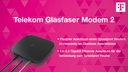 Modem fibră optică Telekom 2