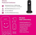 Telekom Speedphone 12 Black, 19,99 x 7,01 x 11 cm; 390 de grame