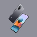 Xiaomi Redmi Note 10 Pro (6.67"), smartphone Android puternic fără contract + căști, afișaj AMOLED de 120 Hz, 6 GB RAM + 64 GB spațiu de stocare, SIM dual, cameră quad de 108 MP, albastru-[Exclusiv Amazon]