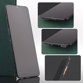Ecran YHX-OU 6,5" pentru Samsung Galaxy A12 SM-A125F A125M A125U Ecran LCD Ecran tactil Ecran de înlocuire cu instrumente + Film de protecție A12 (negru + cadru)