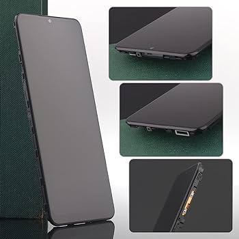 Ecran YHX-OU 6,5" pentru Samsung Galaxy A12 SM-A125F A125M A125U Ecran LCD Ecran tactil Ecran de înlocuire cu instrumente + Film de protecție A12 (negru + cadru)