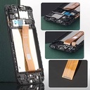 Ecran YHX-OU 6,5" pentru Samsung Galaxy A12 SM-A125F A125M A125U Ecran LCD Ecran tactil Ecran de înlocuire cu instrumente + Film de protecție A12 (negru + cadru)