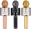 Tempo di saldi Microfon wireless cu difuzor încorporat Bluetooth Karaoke portabil Pachet de 1