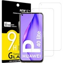 NEW'C 2 Piese, Protector de ecran pentru Huawei P30 Lite, Nova 4e, Sticla securizata Anti-zgarieturi, Anti-Amprenta, Fara bule, Duritate 9H, 0,33 mm Ultra Transparenta, Ultra Rezistenta