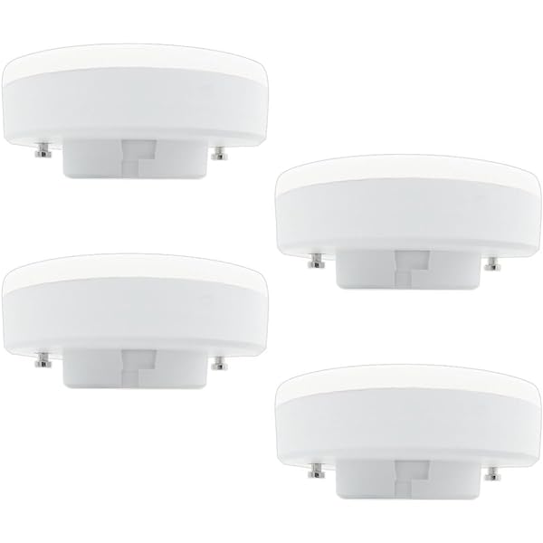 Cumpărați Kit SoftAir® Set de 4 becuri Lampă reflectoare GX53 10W până la 12W Watt LED Alb natural Cald Rece de la 835 până la 1100 Lumen 120 grade 230 V și reglabil (12W 835LM CALDO 3000K REGULABIL)
